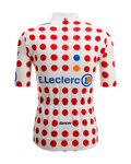 SANTINI Cyklistický dres s krátkym rukávom - TOUR DE FRANCE - POLKA DOT JERSEY - viacfarebná