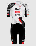 PISSEI Cyklistická kombinéza - UAE TEAM EMIRATES - XRG 2026 - čierna/biela