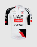 PISSEI Cyklistický dres s krátkym rukávom - UAE TEAM EMIRATES - XRG 2026 REPLICA - biela/čierna/červená