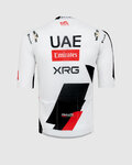 PISSEI Cyklistický dres s krátkym rukávom - UAE TEAM EMIRATES - XRG 2026 REPLICA - biela/čierna/červená