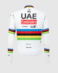 PISSEI Cyklistický dres s dlhým rukávom zimný - UAE TEAM EMIRATES 2024 - viacfarebná