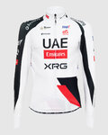 PISSEI Cyklistický dres s dlhým rukávom letný - UAE TEAM EMIRATES - XRG 2026 REPLICA - biela/červená/čierna