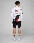 PISSEI Cyklistický dres s dlhým rukávom letný - UAE TEAM EMIRATES - XRG 2026 REPLICA - biela/červená/čierna