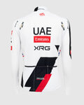 PISSEI Cyklistický dres s dlhým rukávom letný - UAE TEAM EMIRATES - XRG 2026 REPLICA - biela/červená/čierna