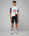 PISSEI Cyklistická vesta - UAE TEAM EMIRATES 2026 REPLICA - biela/červená/čierna