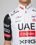 PISSEI Cyklistická vesta - UAE TEAM EMIRATES 2026 REPLICA - biela/červená/čierna