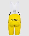 PISSEI Cyklistické nohavice krátke s trakmi - UAE TEAM EMIRATES 2024 REPLICA SANREMO - TDF 24 - žltá