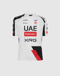 PISSEI Cyklistické tričko s krátkym rukávom - UAE TEAM EMIRATES - XRG 2026  - biela/čierna/červená