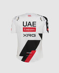 PISSEI Cyklistické tričko s krátkym rukávom - UAE TEAM EMIRATES - XRG 2026  - biela/čierna/červená