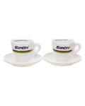 SANTINI šálky - UCI WORLD CHAMPION ESPRESSO CUPS - viacfarebná