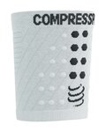 COMPRESSPORT potítka - RACING SWEATBANDS - biela