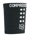 COMPRESSPORT potítka - RACING SWEATBANDS - čierna