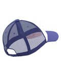 COMPRESSPORT Cyklistická čiapka - TRUCKER CUP - modrá/biela