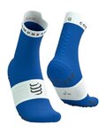 COMPRESSPORT Cyklistické ponožky klasické - PRO RACING SOCKS V4.0 RUN - modrá