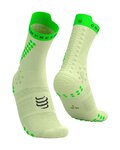 COMPRESSPORT Cyklistické ponožky klasické - PRO RACING SOCKS V4.0 TRAIL - zelená