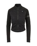 AGU Cyklistická zateplená bunda - DEEP WINTER HEATED W - čierna