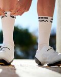 AGU Cyklistické ponožky klasické - JUMBO-VISMA 2022 - biela