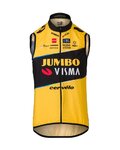AGU Cyklistická vesta - JUMBO-VISMA 2023 - čierna/žltá