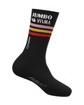 AGU Cyklistické ponožky klasické - JUMBO-VISMA TRIPLE VICTORY 2023 - čierna