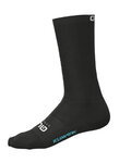 ALÉ Cyklistické ponožky klasické - TEAM KLIMATIK H22 - čierna/biela