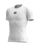 ALÉ Cyklistické tričko s krátkym rukávom - S1 SPRING - biela