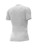 ALÉ Cyklistické tričko s krátkym rukávom - S1 SPRING - biela