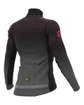 ALÉ Cyklistický dres s dlhým rukávom zimný - BULLET LADY WINTER - čierna