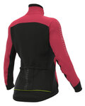 ALÉ Cyklistická zateplená bunda - SOLID FONDO LADY WNT - ružová