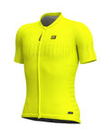 ALÉ Cyklistický dres s krátkym rukávom - COOLING - žltá