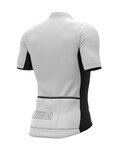 ALÉ Cyklistický dres s krátkym rukávom - COLOR BLOCK - biela