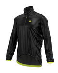 ALÉ Cyklistická vetruodolná bunda - LIGHT PACK - čierna