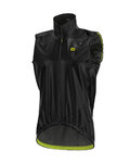 ALÉ Cyklistická vesta - LIGHT PACK - čierna