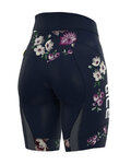 ALÉ Cyklistický krátky dres a krátke nohavice - FIORI LADY - modrá/fialová