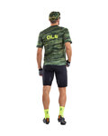 ALÉ Cyklistický dres s krátkym rukávom - ROCK OFF ROAD - zelená