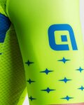 ALÉ Cyklistický dres s krátkym rukávom - STARS - žltá