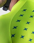 ALÉ Cyklistický dres s krátkym rukávom - STARS - žltá