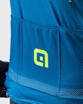 ALÉ Cyklistický dres s krátkym rukávom - STARS - žltá/modrá