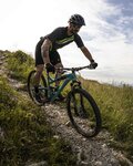 ALÉ Cyklistický dres s krátkym rukávom - ARROW MTB - šedá