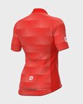 ALÉ Cyklistický dres s krátkym rukávom - SOLID SHARP LADY - červená