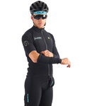 ALÉ Cyklistické návleky na ruky - KLIMATIK WINTER K-ATMO - čierna