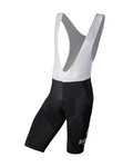 BIANCHI MILANO Cyklistické nohavice krátke s trakmi - LEGEND - čierna
