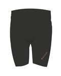 Cyklistické nohavice krátke bez trakov - VUELTA - čierna
