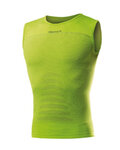 BIOTEX Cyklistické tričko bez rukávov - CANOTTA + CARBON - zelená