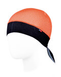 BIOTEX Cyklistická bandana - POWERFLEX NET - oranžová/čierna