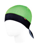 BIOTEX Cyklistická bandana - POWERFLEX NET - čierna/zelená