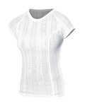 BIOTEX Cyklistické tričko s krátkym rukávom - BIOLUX LADY - biela