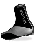 BIOTEX Cyklistické návleky na tretry - RAIN - strieborná/čierna