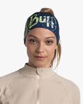 BUFF Cyklistická čelenka - COOLNET UV+® WIDE - žltá/modrá