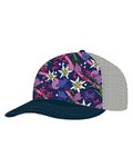 BUFF Cyklistická čiapka - TRUCKER FLOWERS - ružová/modrá/fialová