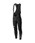 CASTELLI Cyklistické nohavice dlhé s trakmi - MENO 2 WINTER - čierna